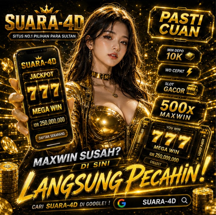 SUARA4D : Generator Slot Maxwin & Statistik Toto Macau Terpercaya